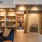 large room with wall book shelf