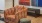 chair near wall art