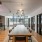 large table with seating near bar area