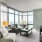 spacious living room with large windows
