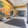 entrance with large wall art
