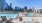 pool area near city